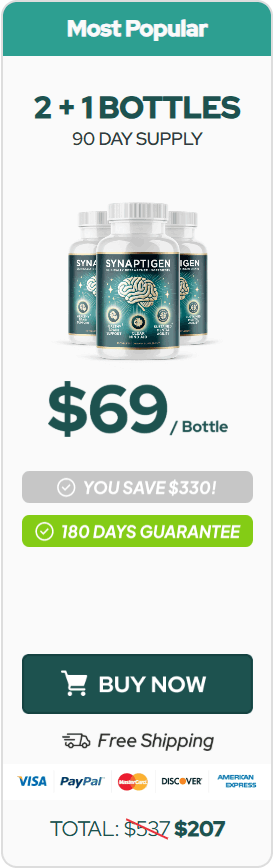 Buy Synaptigen 3 Bottle